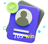 Tornar-se um membro do 705 win é muito simples