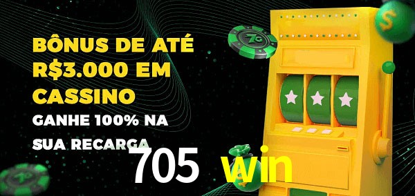 705 win melhor bônus de depósito