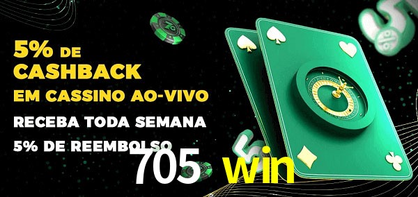 Promoções do cassino ao Vivo 705 win